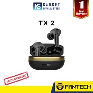 Fantech TWS Earbud Groove Bud+ TX2 with Low Latency Connection, IPX5 Sweat & Splash Resistance