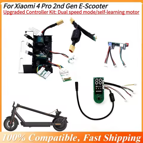 Upgraded 55km/h E-Scooter Controller Kit For Xiaomi 4Pro2 E-Scooter - Speed Unlock, Motor Self Learn