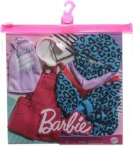 Ken &amp; Barbie #GRC86 _ 芭比娃娃衣服配件 - 2021 夏季服裝 - 動物印花吊帶褲組(限量出清)