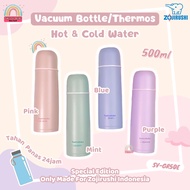 Zojirushi SV-GR50E Vacuum Bottle Thermos Hot &amp; Cold Water 500ml/cute Aesthetic Tumblr Bottle