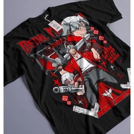 Fashion Print Unisex Premium T-Shirt Dante Shooting DMC Premium Unisex T-Shirt May Cry DMC3 Summer T