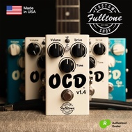 ⭐Made in USA⭐ Fulltone® Custom Shop OCD v1.4 Overdrive เอฟเฟคกีตาร์ นำเข้าของแท้ 100%