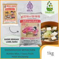Miyachan Mikochan White Miso Paste / Pasta Miso Putih HALAL 1kg
