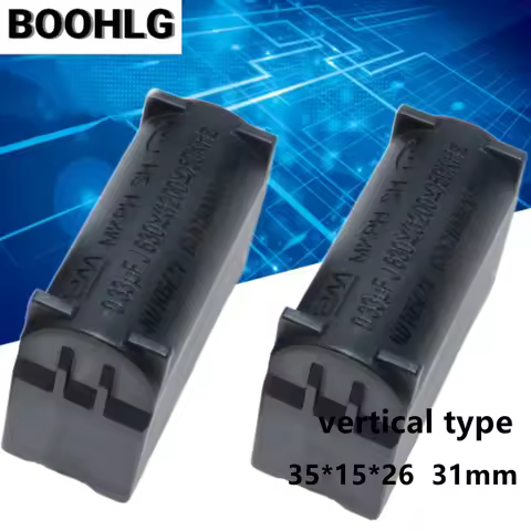 5pcs Induction Cooker Parts 0.33u 630VAC 1200V DC Capacitor AC Capacitance