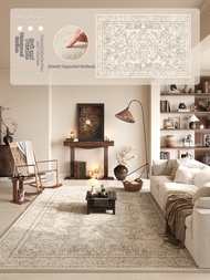 QINGGENGNONG | Vintage Persian Rug Waterproof Fluffy Easy-to-Clean
