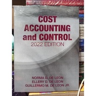COST ACCOUNTING and CONTROL By De leon