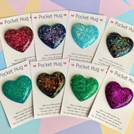 New Product Pocket Hug Heart Hug Love Token Gift Souvenir Hot Heart Friendship Family Love Wedding Party Easter Decor Greeting Cards