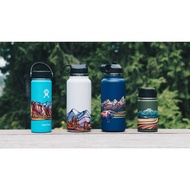 Customizable Nature Panorama Stickers for Laptops and Bottles - Hydrascape Infinity Sticker