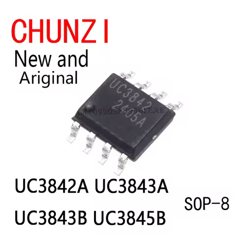 10PCS New and Original IC Chip UC3842 UC3843 UC3844 UC3845 SOP-8 UC3842A UC3843A UC3843B UC3845B