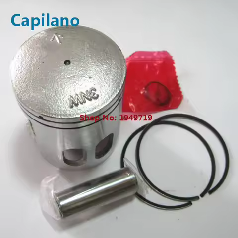 motorcycle BWS100 4VP piston kit with piston ring piston pin for Yamaha 2 stroke 100cc BWS 100 engin