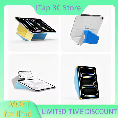 NEW MOFT Magnetic IPad Folio Case Stand Multi-Angle Foldable & Multi-Position Stand PU Leather for I