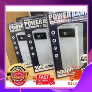 Original REMAX Powerbank RPP-162 Mengine Series 4 USB Ports 50000 mAh / RPP-185 50000 mAh High Capac