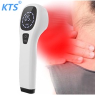 KTS อุปกรณ์เลเซอร์ความเข้มข้นต่ำเย็นแบบพกพาสำหรับบรรเทาอาการปวดโรคไขข้อปวดคอการปวดไหล่808nm กล้ามเนื