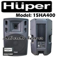 DFL# speaker aktif Huper 15ha400 15 ha400 15 ha 400 15in 2pcs Huper ha