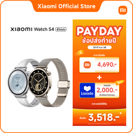 [NEW]Xiaomi Watch S4 41mm｜จอแสดงผล AMOLED ขนาด 1.32｜ระบบติดตามสุขภาพที่อัปเกรด｜การติดตามอุณหภูมิผิว