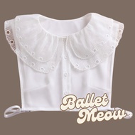 Fake Collar Chiffon Japanese Piece [BC20271] Cat Dance Ballet