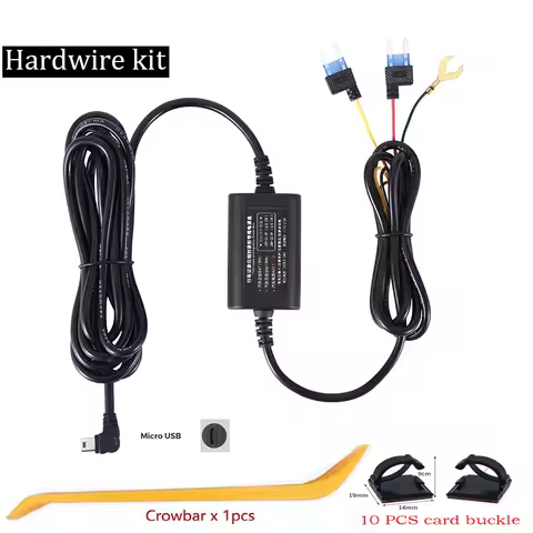 for 70mai Parking Surveillance Cable for 70mai 4K A800S A500S D06 D07 D08 M300 Hardwire Kit UP02 for