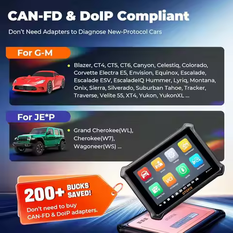 OTOFIX D1 Lite Professional OBD2 Scanner 2-Year Free Update Bi-Directional Control FCA SGW Auto-Auth