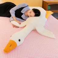 120/160cm Stuffed Toy Big White Goose Duck Pillow Cushion Plush Toy Doll Birthday Valentine Holiday 
