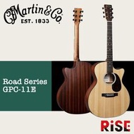 【又昇樂器.音響】美國 Martin Road Series GPC-11E 雲杉木 全單板 木吉他