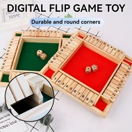 Permainan Dadu Kotak Tertutup Kayu Saiz Besar | Reka Bentuk Kreatif | Permainan Matematik & Kecerdas