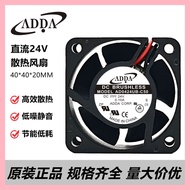 Genuine ADDA AD0424HB/UB-C50/C56/G70/G72/G76/B31 24V 4CM Cooling Fan