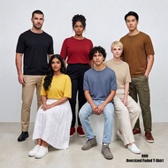 ROO Oversized Faded Effect T-Shirt 100% Cotton Men/Women