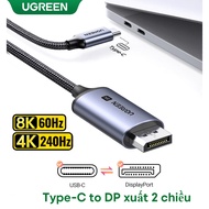 USB-C to Displayport, DP to Type-C 60Hz 240Hz C to DP Ugreen Cable