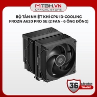 ID-COOLING FROZN A620 PRO SE CPU air cooler - 2 120mm Fans, 6 Super Cool Copper Pipes