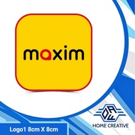 Maxim Logo Sticker