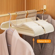 SG Non-Slip Clothes Hangers Beige Anti Slip Velvet hanger