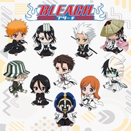 GANTUNGAN Bleach Anime Keychain - Ichigo Rukia Aizen Toshiro Hitsugaya Keychain