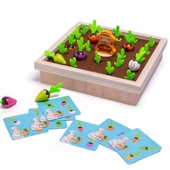 Anndorf Mini Garden Carrot Pull Memory Game Board Game Board Game Recommendation Board Game Best Family Board Game W064