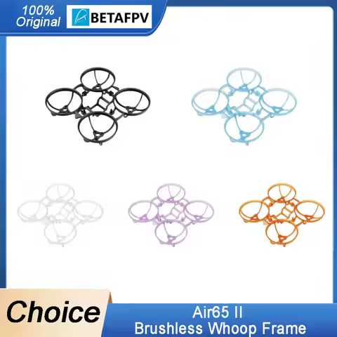 BETAFPV Air65 II 65mm 1S Brushless Whoop Frame Kit - for Micro FPV Racing Drone