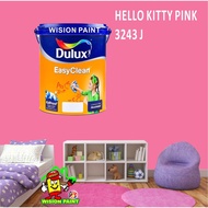 HELLO KITTY PINK 3243 J ( 5L ) ICI DULUX EASY CLEAN / EASYCLEAN INTERIOR PAINT