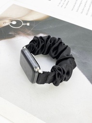 Compatible for Apple Watch Band Scrunchie 38/40/41mm42/44/45mm Cute Elastic Solo Loop Bands Women Bracelet Strap