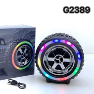 Tire Small Audio Outdoor High Volume High Sound Quality Desktop Subwoofer Subwoofer Portable 512aq7