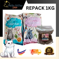 [NEW] 1kg Repack PROUD HOLISTIC FUSSY CAT SKIN & FUR cat food makanan kucing