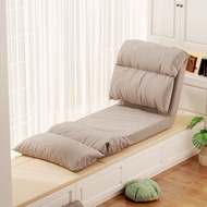 Lazy Sofa Foldable Tatami Single Balcony Bay Window Sleeping Recliner Bedroom Bed Backrest Sofa Chair 6WB2