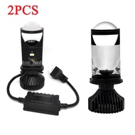 CarTnT 2 Chiếc Bóng Đèn Led H4 Đèn Pha Xe Hơi Máy Chiếu Ống Kính Led Mini 100W 16000LM Lampada Đèn L