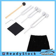 Valuemalls Tuning Forks for Healing  Fork Set (128hz 256hz 512hz) of 3 128 Hz Instrument with Reflex