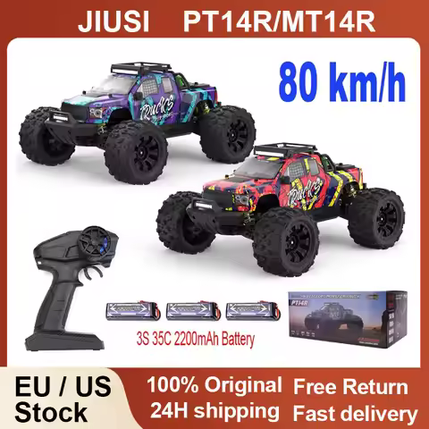 JIUSI PT14R MT14R 1/14 4WD RC Car 80km/h Brushless 2.4G Remote Control Racing Car High Speed Off-roa
