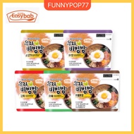 Easybab 10min Instant Bibimbap (5 flavors) / Instant Easy Cook Rice / Fast Korean Food