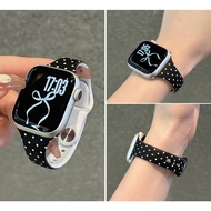 Small Rubber Hose With Star Print Dot Pattern Can Be Used With Smart Watch 11 10 9 8 7 6 5 4 3 2 1 S