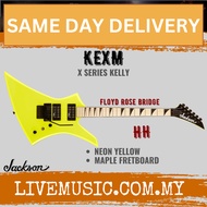 Jackson X Series Kelly KEXM Electric Guitar, Neon Yellow