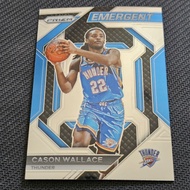 Casson Wallace 2023-24 Prizm Emergent RC base