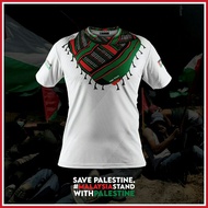 PALESTINE X MALAYSIA We Are Palestine Free Palestine Full Sublimation Jersey Summer New  Design 3D P