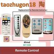 Khind Wall Ceiling Fan Remote Control Siling Dinding Kipas MF 550R JAC 91R MF 160R FD-201R