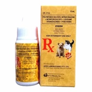 Otiderm Otic Ear Drops 15Ml Antibacterial/Insecticidal | For Veterinary Use Only