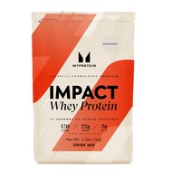 Myprotein Impact Whey Protein Powder, 2.2 Lbs (33 Servings) Unflavored, 22g Protein & 5g BCAA Per Se